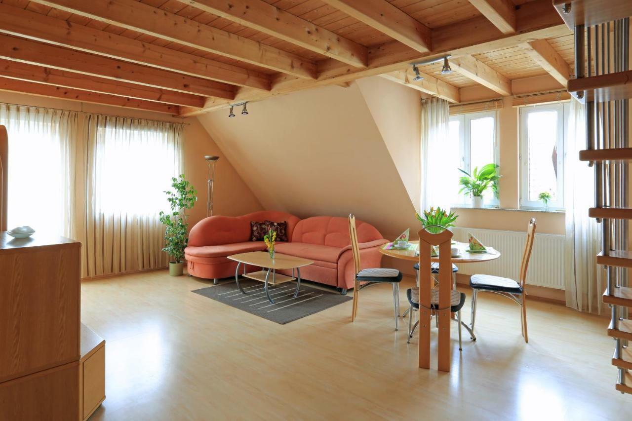 ホテル Weinstube Schwalbennest カールスシュタット エクステリア 写真
