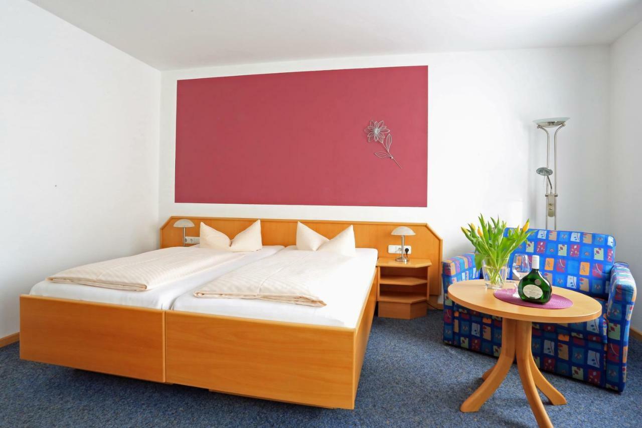 ホテル Weinstube Schwalbennest カールスシュタット エクステリア 写真
